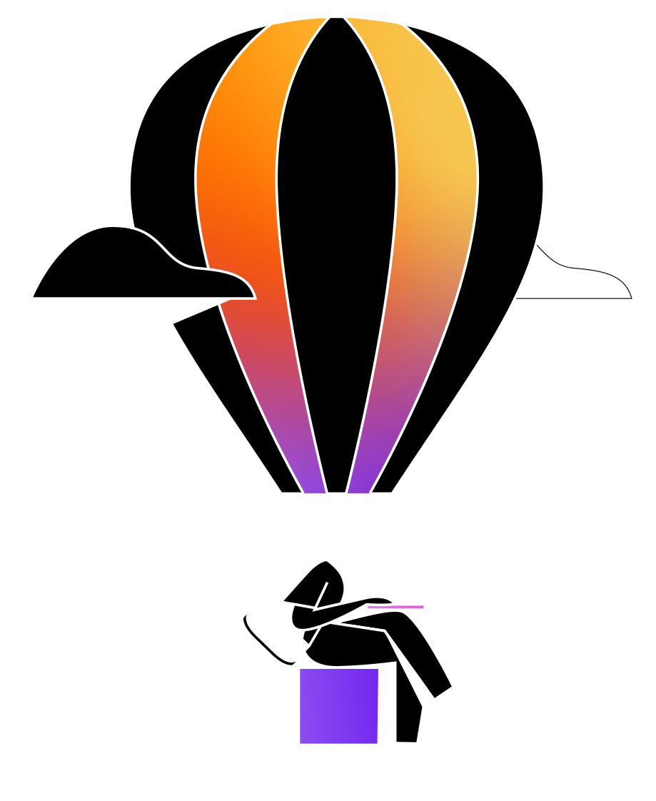 Mehrwert von unseren Business-Lösungen Dekorative Illustration