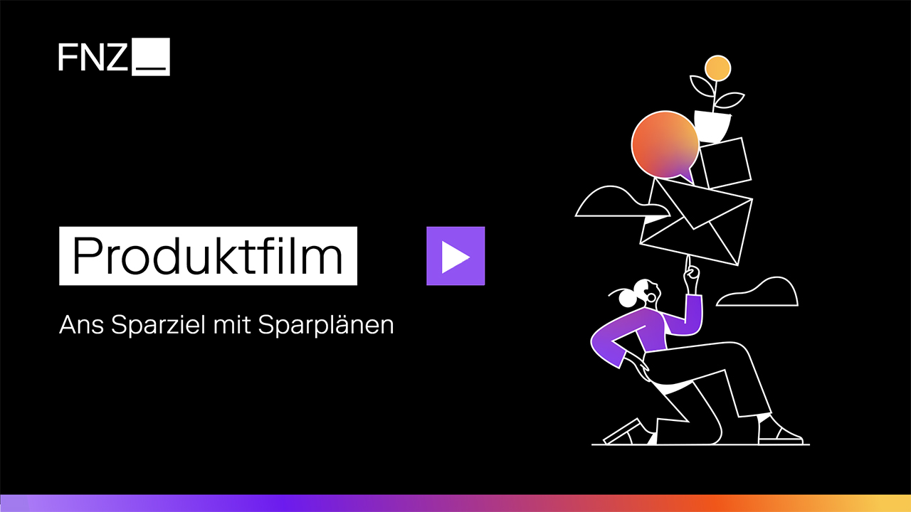 Vorschaubild zum Produktfilm Sparplan im Investmentdepot